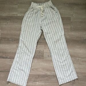 Linen blend pants size small